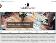 Tablet Screenshot of gefuehlsmonster.de